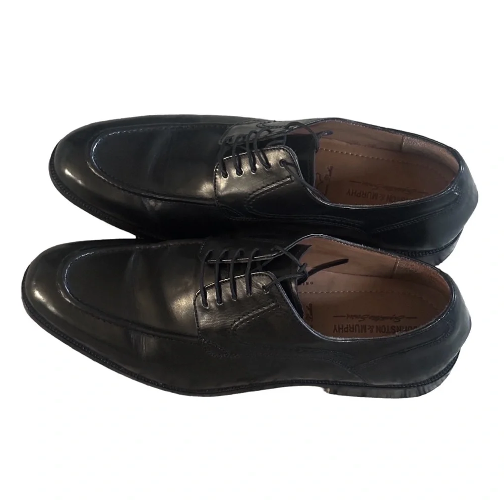 Men’s Johnston & Murphy Signature Stratton Moc Toe Dress Shoes size‎ 10.5
